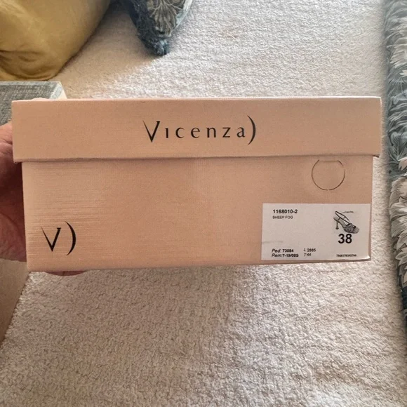 Neutral Bow Slingback Heels by Vicenza – Classic Square Toe.Size38 or (7.5-8)US - Picture 7 of 8